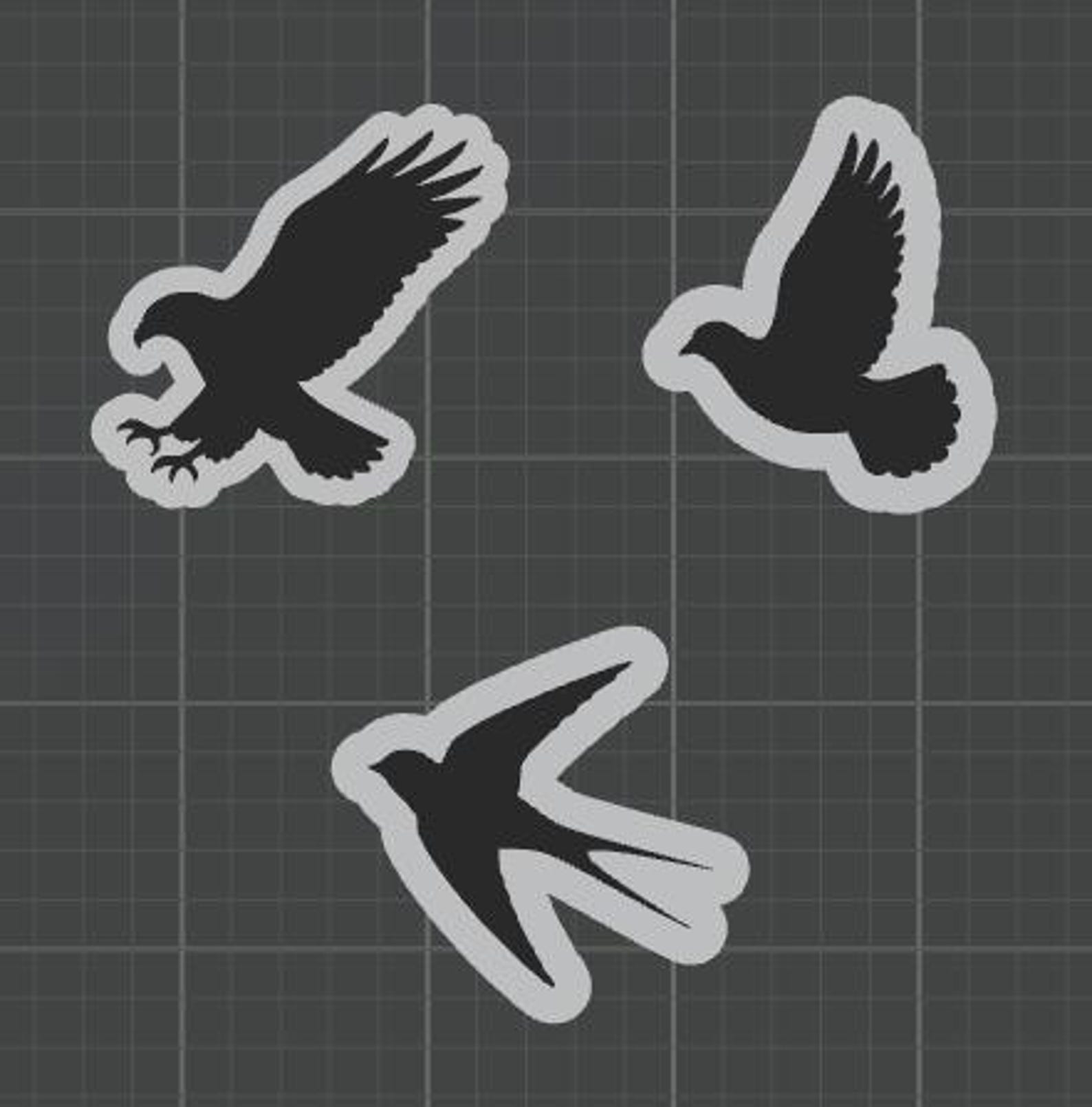 Vogelflug – Vogelretter-Set mit 11 Motiven – Bild 6
